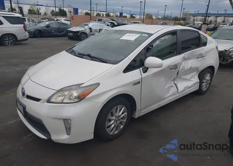 2013 Toyota Prius Plug-In из США, поврежденный, VIN JTDKN3DP4D3042128